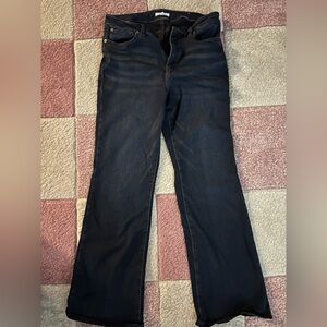STS Blue dark wash bootcut jeans 31